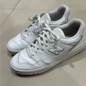 New Balance Men's White 550 Sneakers